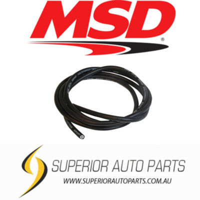MSD Super Conductor Bulk Wire, Black 25' 34013