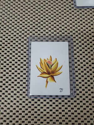 BLACK LOTUS MTG Sketch (Yellow/Brown) Dan Frazier Art Artist Proof