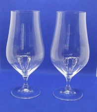 Urban Bar Gradara Crystal Beer/Cocktail Glasses - Large 20 oz - Set of 2