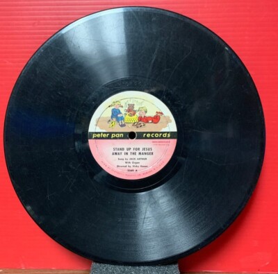Vintage Children's Peter Pan 78 RPM 10'' Records Each Sold Separately