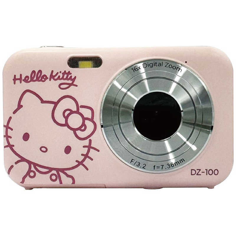 【新品】YASHICA Hello Kitty Digital DZ-100 YASHICA Compact Digital Camera DZ-100 Hello Kitty Playground Pink