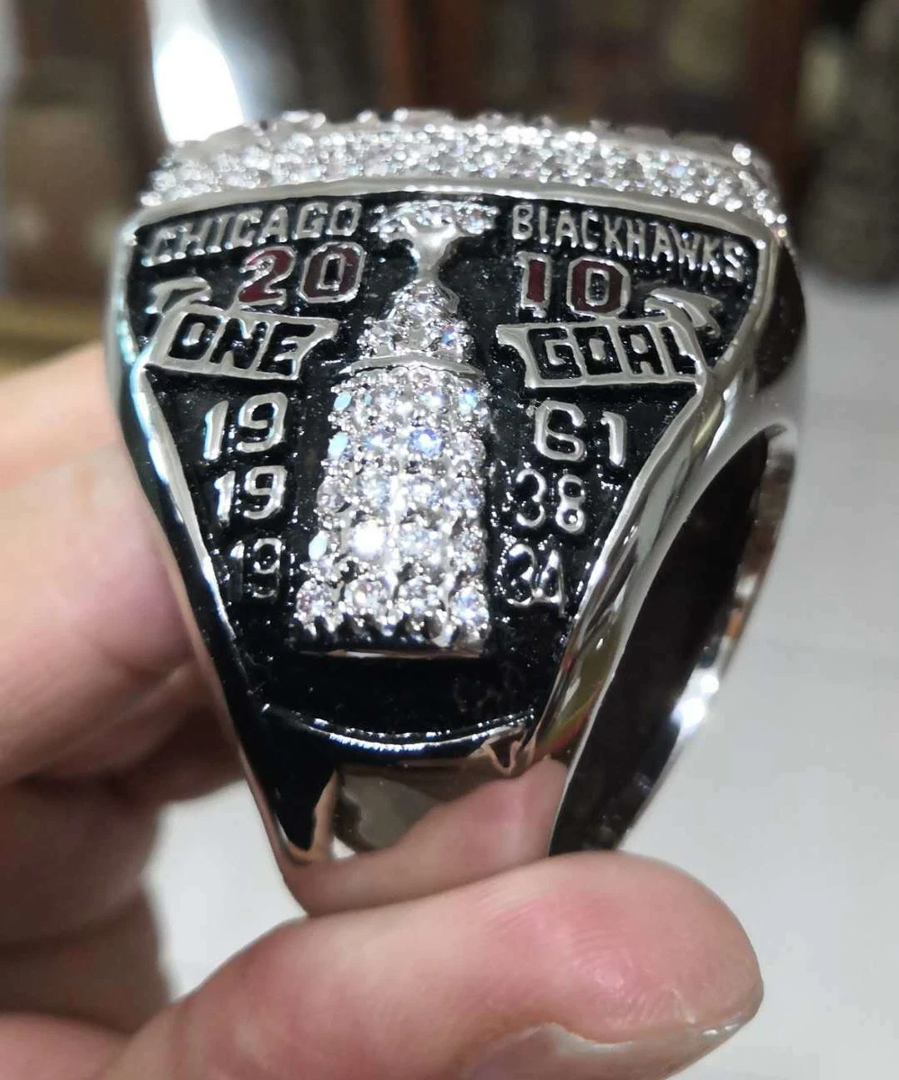 2010 Chicago BLACKHAWKS stanley cup Championship Ring HIGH QUALITY