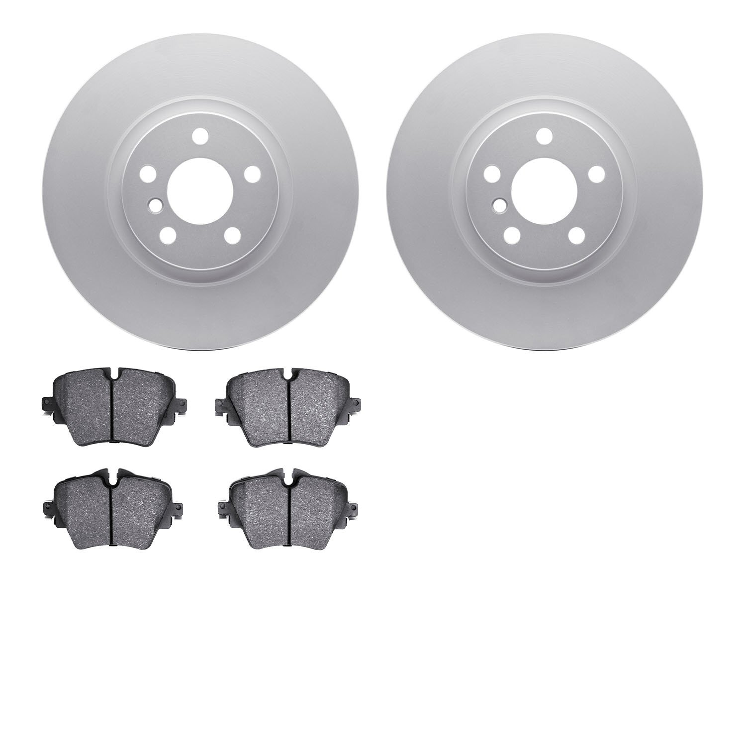 For BMW X1 16-22 R1 Concepts Carbon Series Front Brake Kit w 5000 Pads
