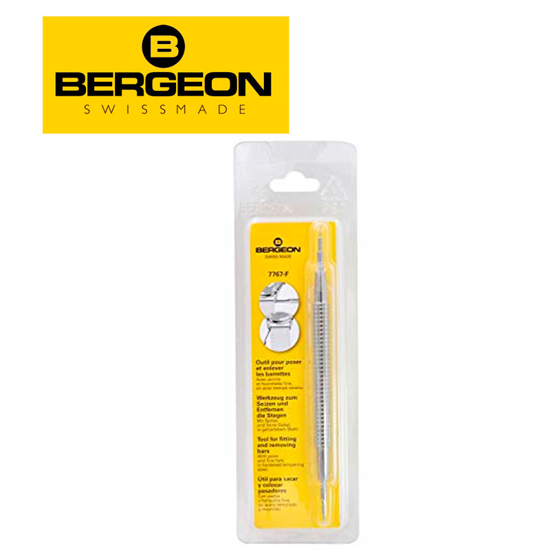 Outil Bergeon 7767-F - Pointe Et Fourchette Fine Profilées Spéciales Pour Horlogerie, Neuf