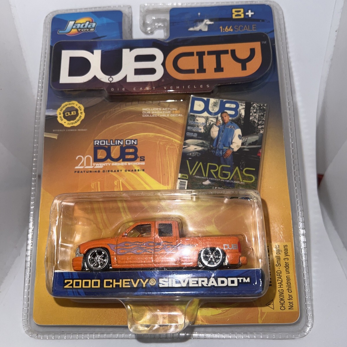 JADA DUB CITY 2000 CHEVY S-10 ORANGE 