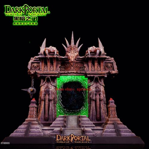 Pre! Sunyata Studio World of Warcraft Dark Portal Collectible Resin Statue LED - Picture 1 of 10