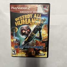 Destroy All Humans Sony PlayStation 2, 2005 With Manual