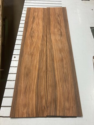 Santos Rosewood Wood Veneer 2 sheets 39'' x 7 1/4'' SR-16