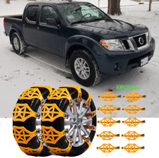 10pcs Car Truck Wheel Snow Tire Emergency Anti-skid Chains For Nissan Frontier