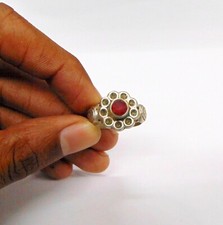 vintage antique ethnic tribal old silver ring traditional handmade jewellery