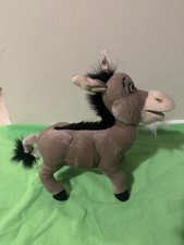 Juguetes de peluche Shrek's Poseble Donkey de Nanco 2004 juguete de 12" de alto Dreamworks