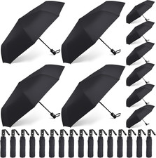 Windproof Travel Compact Umbrellas Bulk Wind Resistant Folding Auto Open and Clo