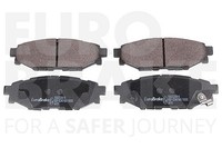 Eurobrake Bremsbelagsatz, Scheibenbremse Hinterachse U.A. FüR Subaru, Toyota