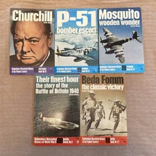 Ballentine’s Hidden History Of The Violent Century 5 Book Lot Churchill P-51 