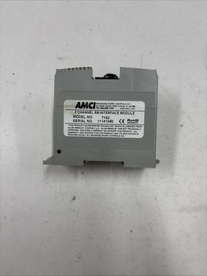 ALLEN BRADLEY AMCI 7161 2 CHANNEL SSI INTERFACE MODULE ADVANCE MICRO CONTROLS