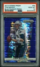 2013 PANINI PRIZM #64 TOM BRADY BLUE PULSAR PRIZM