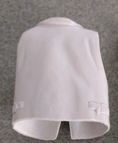 1975 Auth/Orig Marx Johnny West JWA Sheriff Garrett White Vest Nice Small Hole - Picture 3 of 3