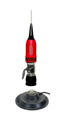 Sirio Performer 5000, Magnetic CB Radio Antenna (RED), High Performance 