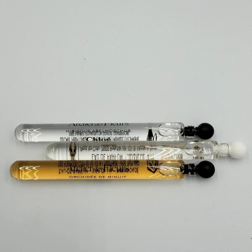 JUEGO DE 6 PIEZAS CHLOÉ ATELIER DES FLEURS NEROLI/ORQUÍDEA/HIBISCO DOS POR CADA 4 ML EDP Foto 4 de 4