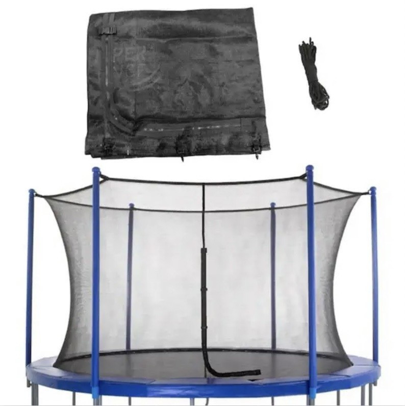 Machrus UBNET-15-6-IS Outdoor Trampoline Safety Net Enclosure 