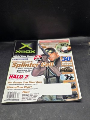 Official Xbox Magazine #13 December 2002 Splinter Cell Halo 2 OXM Vintage