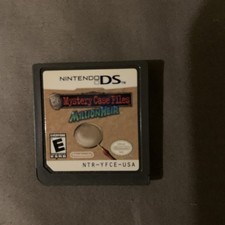 Mystery Case Files MillionHeir Nintendo DS NDS Original Game