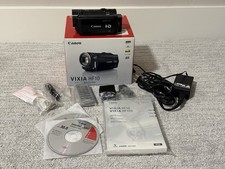 Canon VIXIA HF10 High Definition Camcorder Black 16GB Internal Memory - Tested