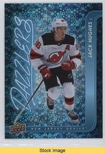 2024-25 Upper Deck Extended Series Dazzlers Blue Jack Hughes #DZ-120 READ 3d2
