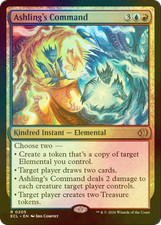 MTG Ashling's Command FOIL ECL English