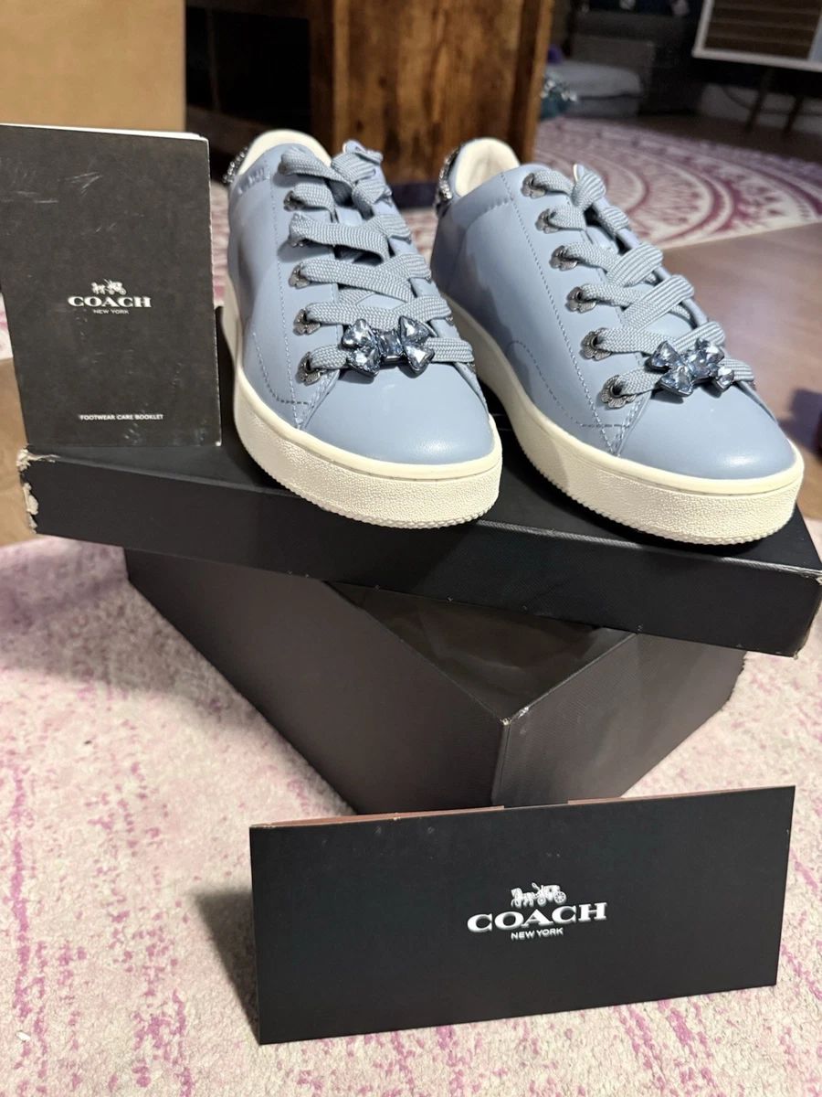 Coach Leather Upper Blue Athletic Shoes for Women for sale | eBay