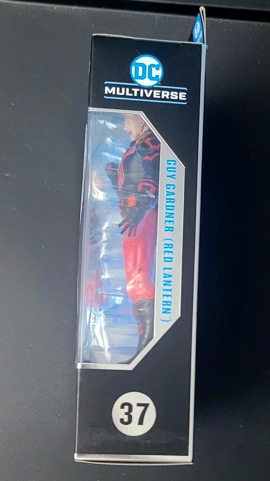 McFarlane Collector DC Multiverse Red Lantern Guy Gardner Platinum (Red) #37 - Image 4 of 4