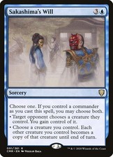Sakashima's Will - Normal NM MTG Commander Legends
