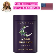 Sage Moon Milk Bath Soak - Lavish Skin Softening  Stress Relief Experience
