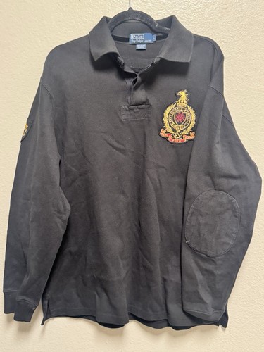 Polo Ralph Lauren VTG 90 S Rugby Polo Size Large L