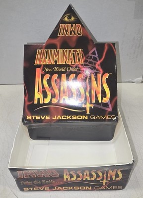 ILLUMINATI ASSASSINS New World Order Collectible INWO Card Box