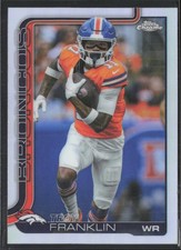 2025 Topps Chrome Troy Franklin Refractor No. 91