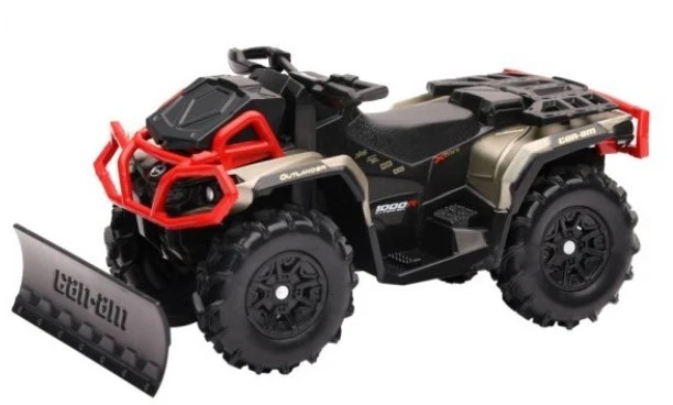 NEWRAY - Quad avec lame couleur bronze et rouge – CAN-AM Outlander XMR 1000R ... - Photo 1/1