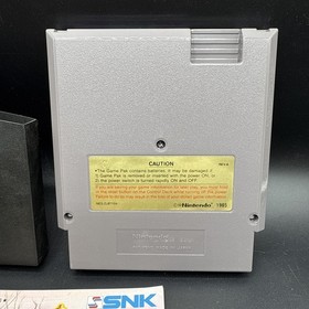 Nintendo Crystalis NES Game Cartridge w Instruction Manual & Dust Cover. Tested