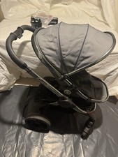 iCandy Peach Pushchair and Carrycot - Moonlight with Space Grey Chassis