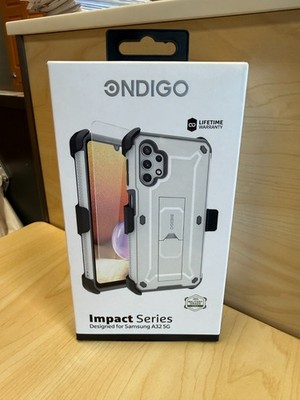 Samsung Galaxy A32 HEAVY DUTY Phone Case in White-USA SELLER - FREE shipping