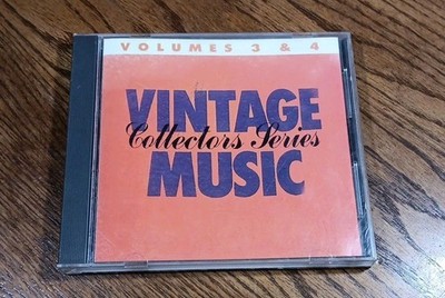 Vintage Collectors Series Music Vol 3&4 1986 Used CD Album 20 Tracks!