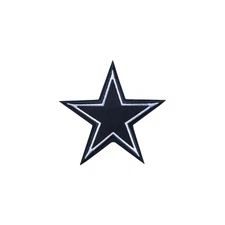 Dallas Cowboys Star Logo Patch NFL Football Embroidered Iron On Sew On 3"