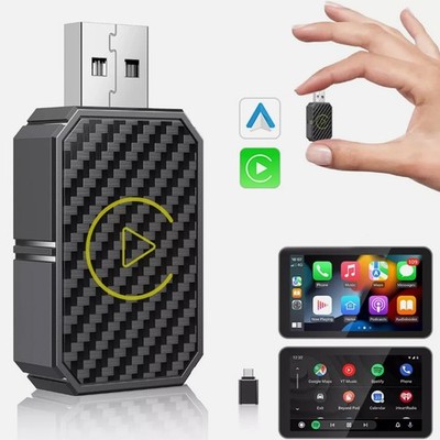 2026 Upgraded Wireless CarPlay Adapter - Fast Auto-Connect, Stable Connection