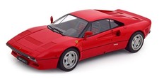 KK Scale 1:18 FERRARI 288 GTO 1984 RED UPGRADE WITH TWO-TONE SEATS RED & BLACK