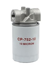 Spinon Filter Assembly Hydraulic Oil Filter For Petroleum Based Fluids 10 Mic...