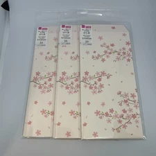 decorative paper envelope Sakura Iyowashi Daiso made in Japan 3packs