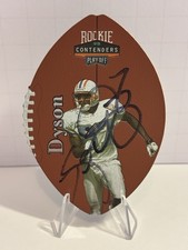Kevin Dyson Houston Oilers 1998 Rookie #94 Autographed Football Card. rookie card picture