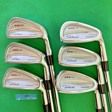 Titleist 695 CB Iron Set 6pcs 5-Pw Flex S Stiff KBS Steel Shaft Golf Clubs