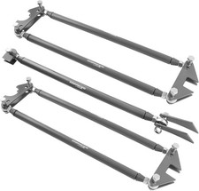 Universal Weld On 4 Link Suspension Kit 24in Steel Bars