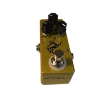 Mosky Golden Horse Guitar Effect Pedal Overdrive Boost Effect Bypass
